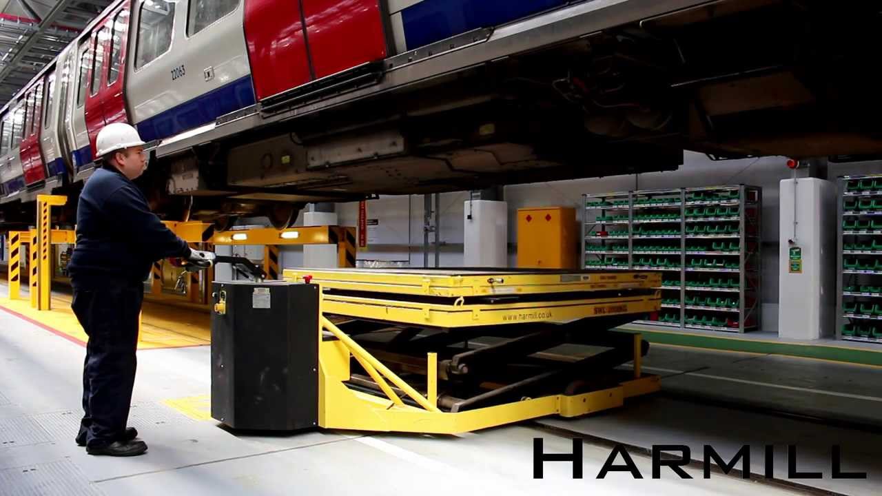Rail Depot Scissor Lift