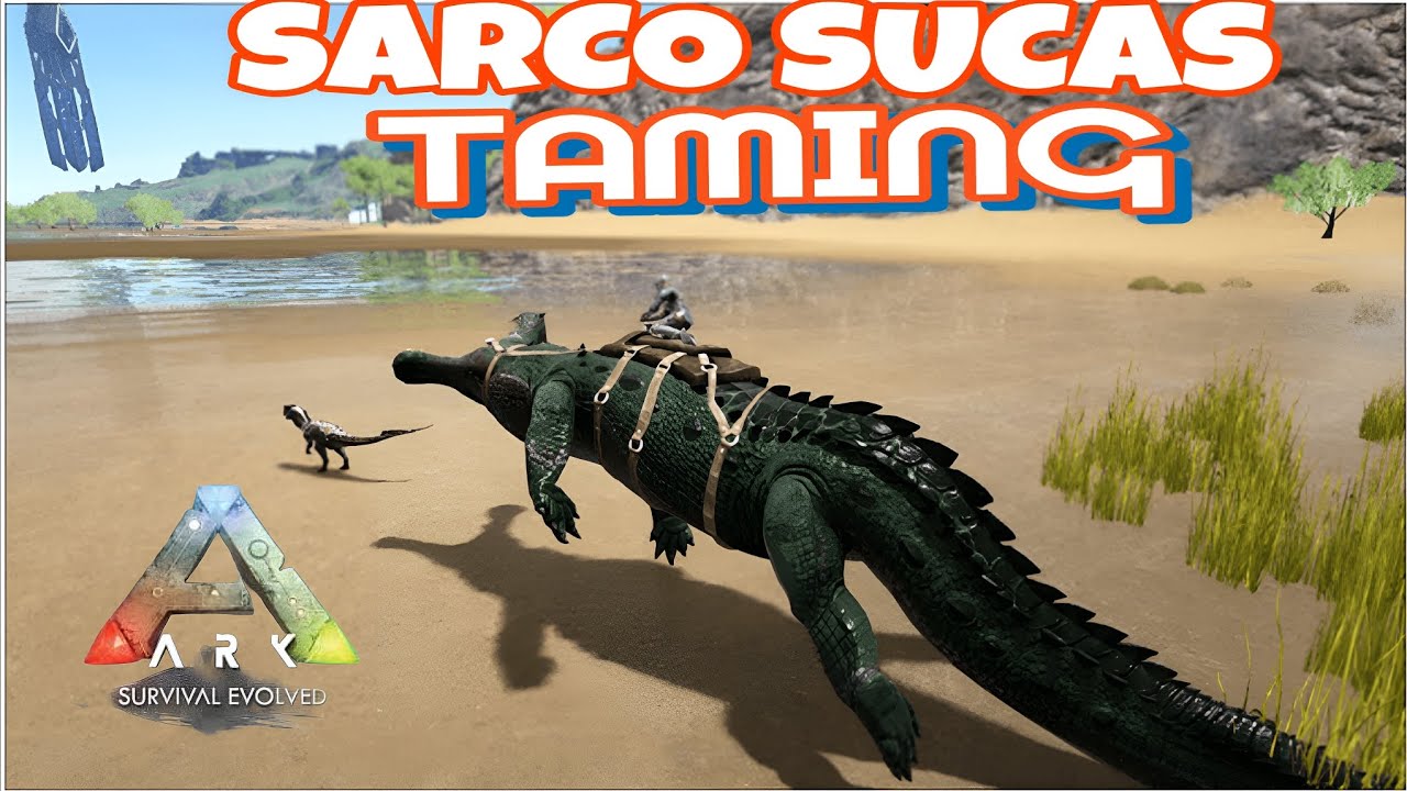 sarcosucas ain ark taming viral video trande video# #game #arksurvivalevolved 