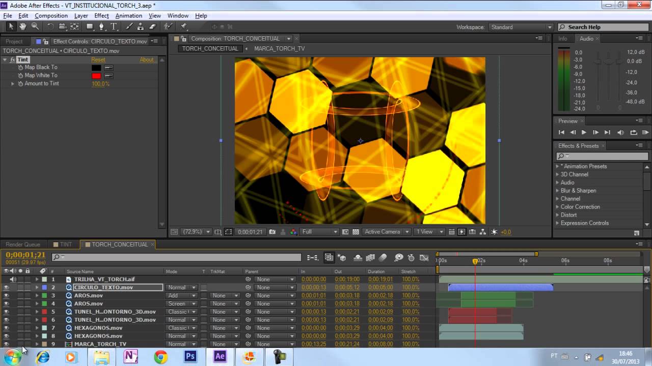 Curso After Effects CS6 - Aula: Continuando a compor com camadas duplicadas