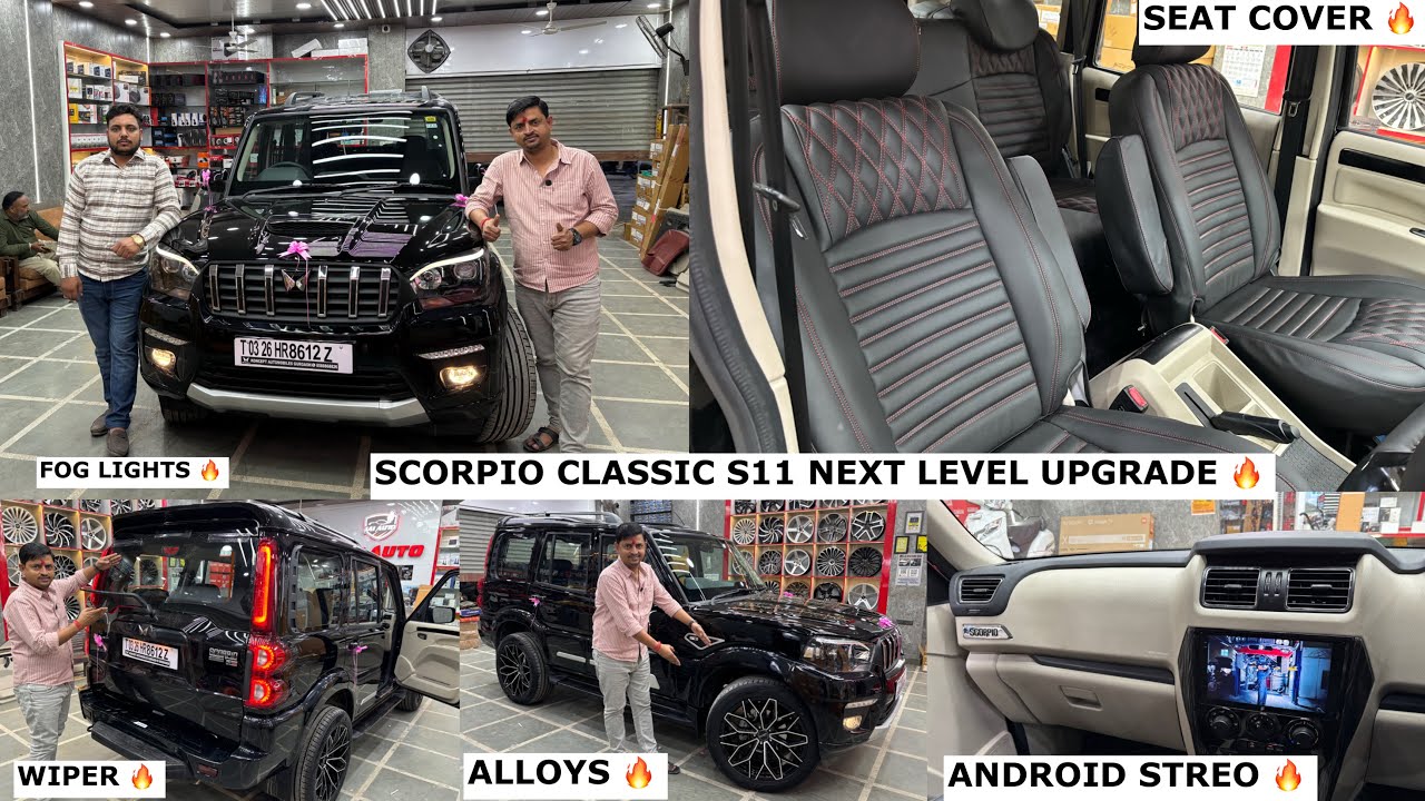 Scorpio Classic S Modified  ✅Modified scorpio classic✅Scorpio classic accessorie✅scorpio ✅