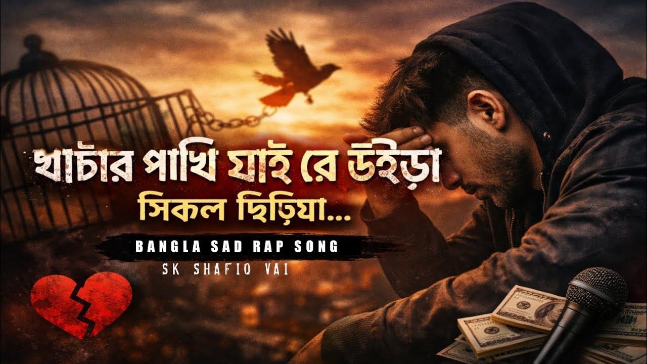 খাঁচার পাখি যাই রে উইড়া সিকল ছিড়িয়া |khachar pakhi jai re uira | Bangla new rap song | Lofi Song 