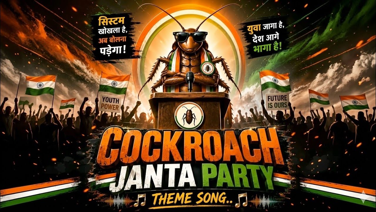 Cockroach Janata Party Theme Song (Unofficial) 🪳🪳🪳