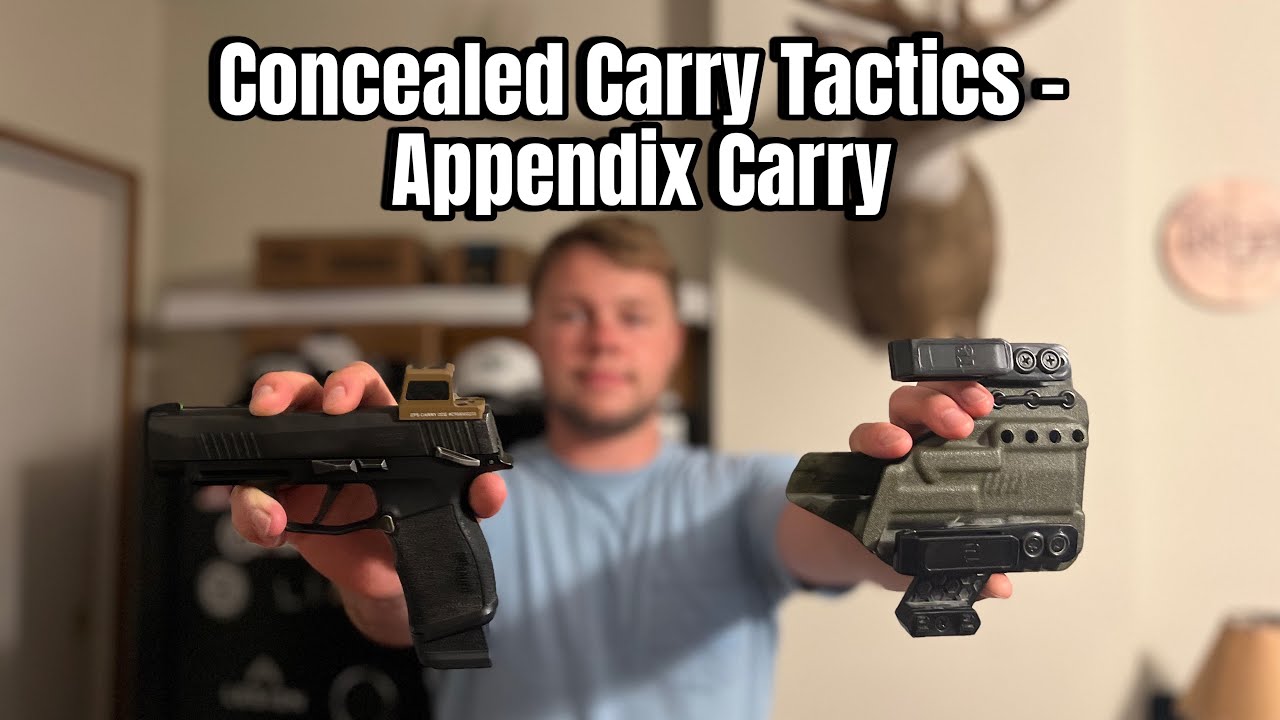 Concealed Carry Tactics- Appendix Carry (Tips & Tricks)
