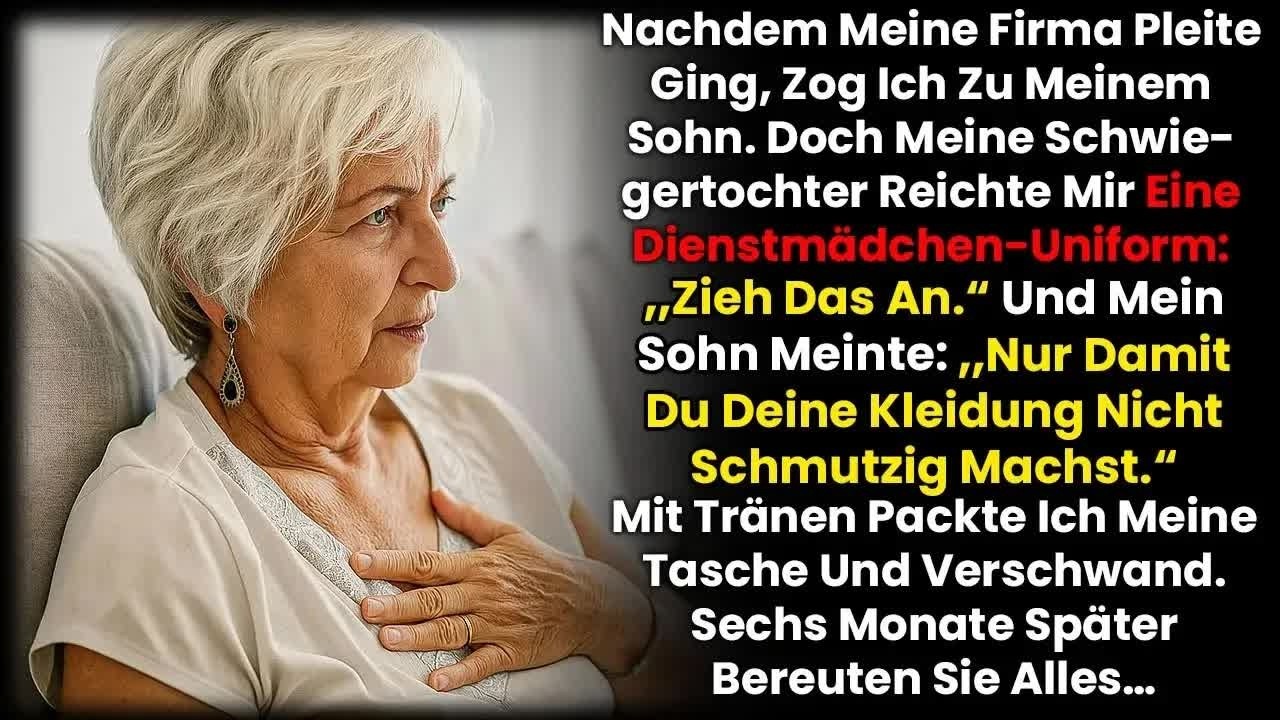 Mein Sohn Und Seine Frau Wollten Mich Als Dienstmagd  Ich Ging Weg &ndash; Und Sechs Monate Sp&auml;ter&hellip;