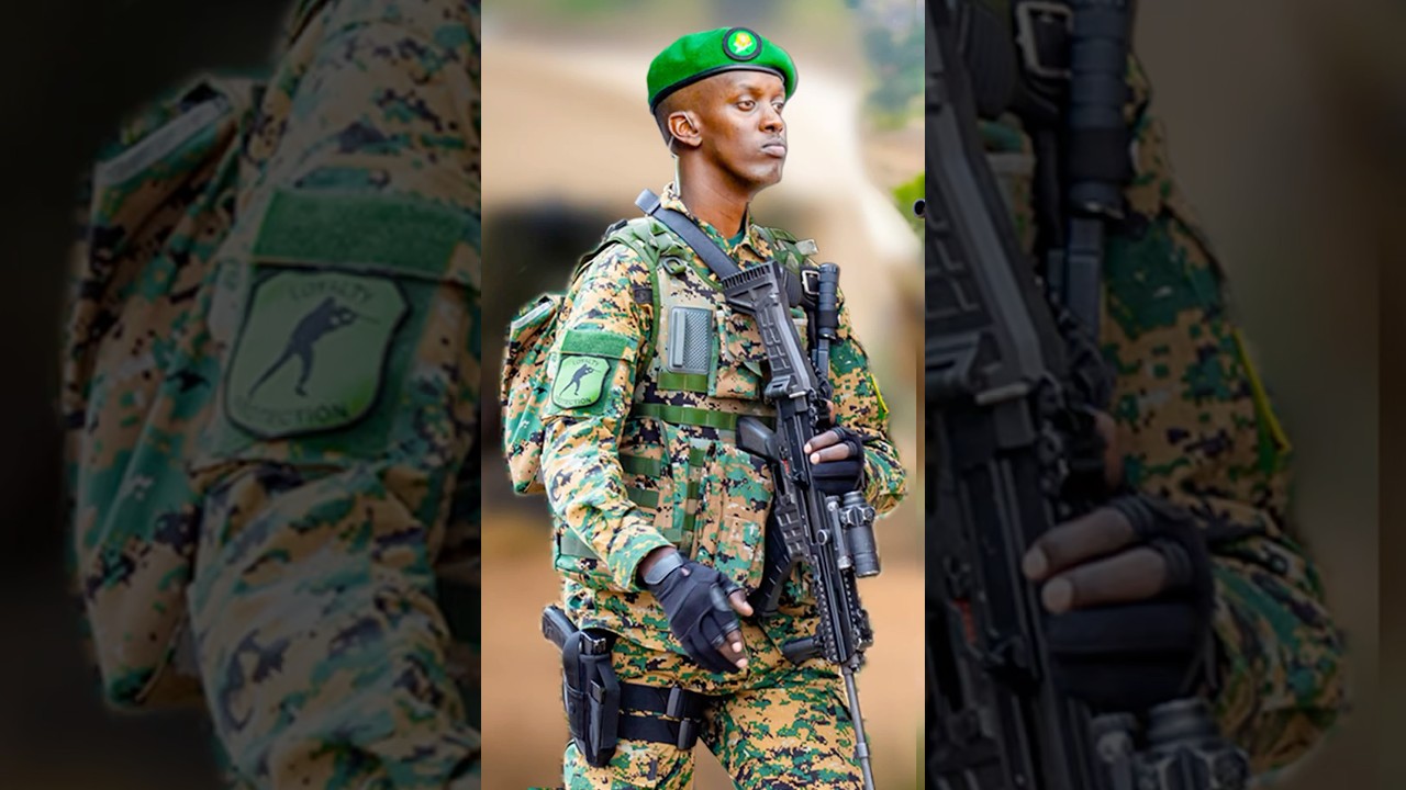 Ian KAGAME From S. Lieutenant To Major - Military Elite Unit in Rwanda (Republican Guard🇷🇼