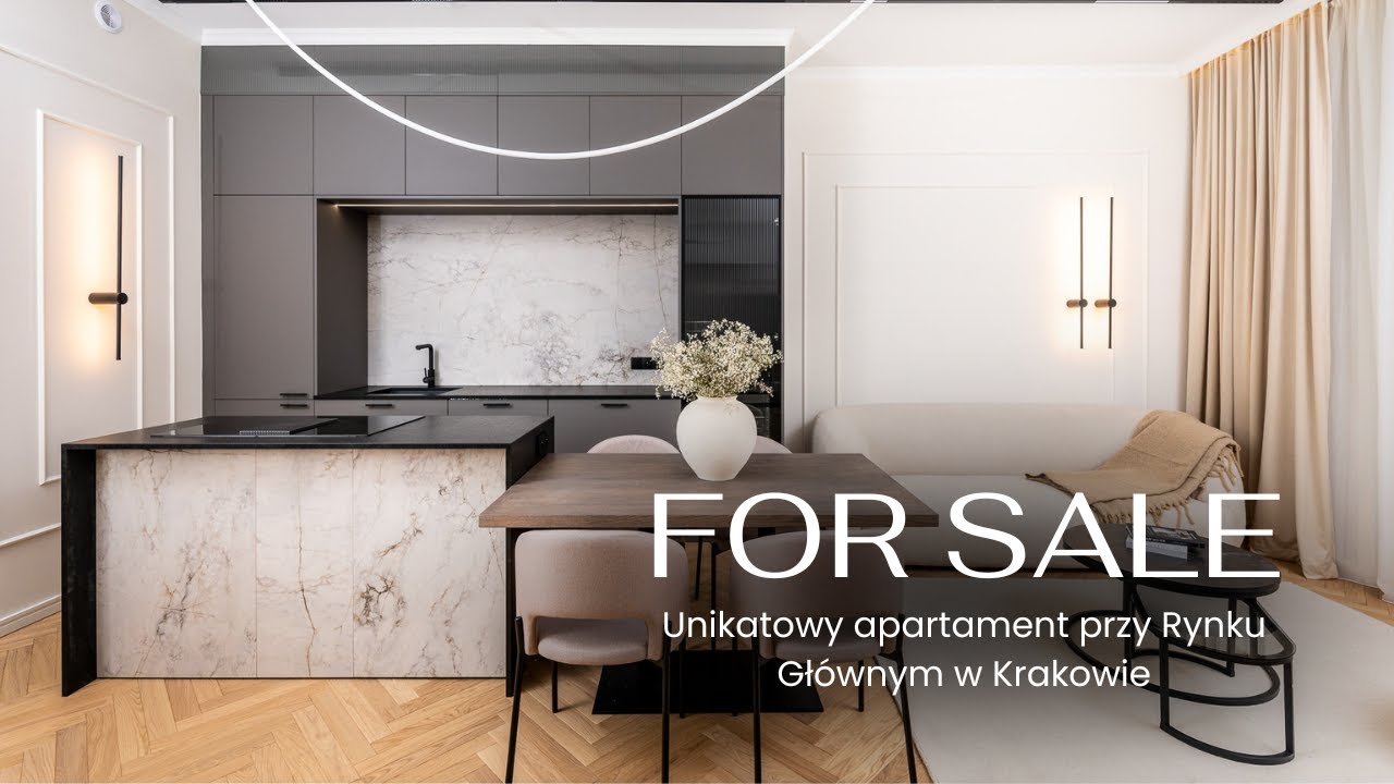FOR SALE | Unikatowy apartament przy Rynku Głównym w Krakowie