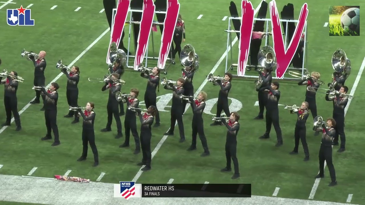 MULTICAM - Redwater HS Band @ 2024 State Open Class Marching Band Contest 3A Finals