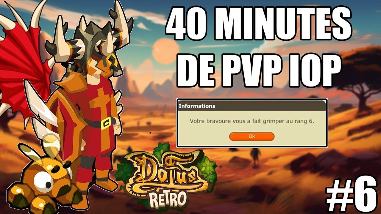  40 minutes de PvP Live  en Iop 200 🎙️ - Dofus R&eacute;tro PvP