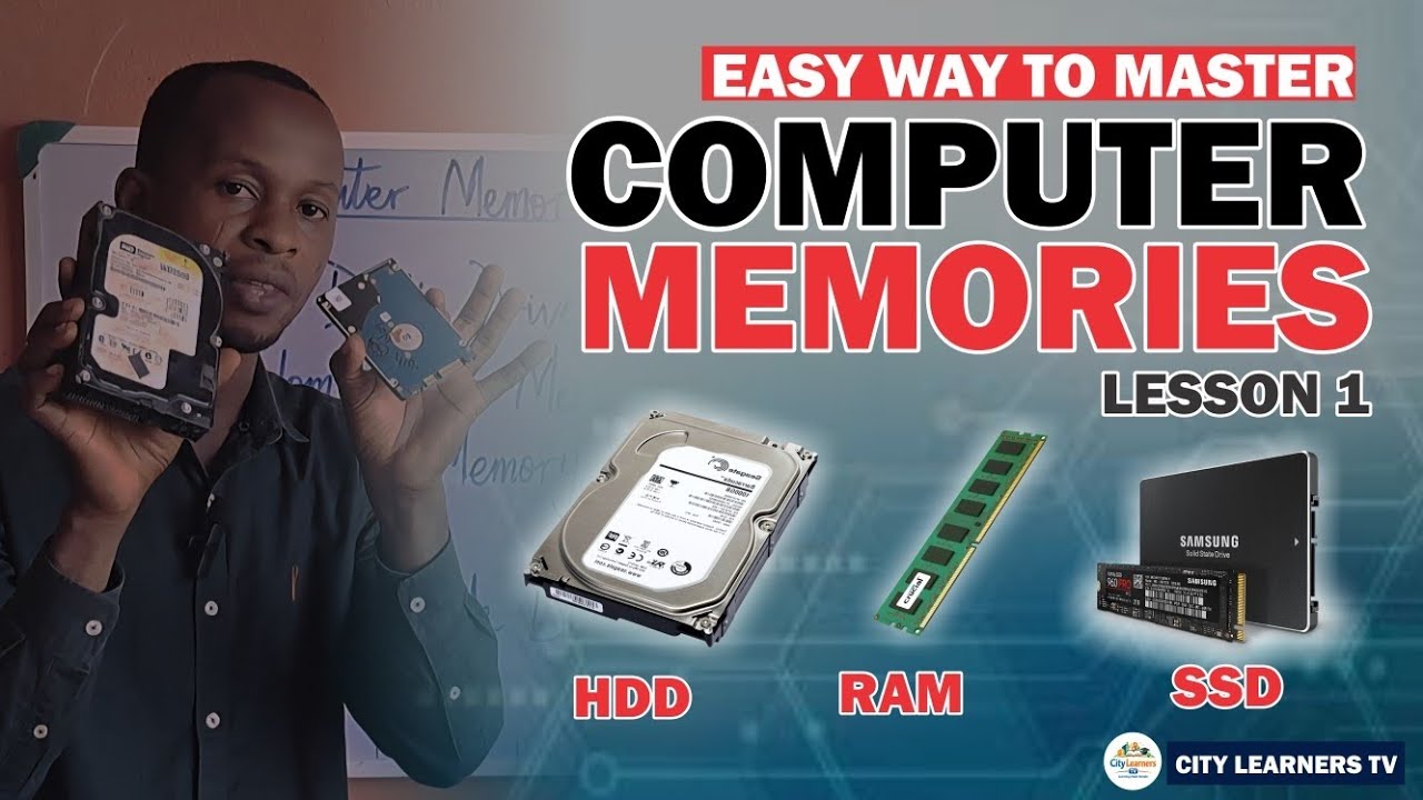 EASY WAY TO MASTER COMPUTER MEMORIES | LESSON 1