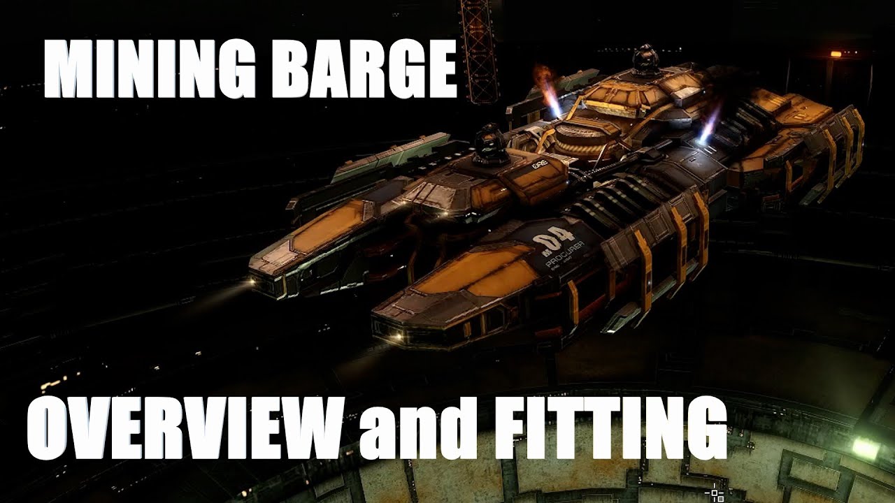 Обзор и оснащение добывающих барж в EVE ONLINE