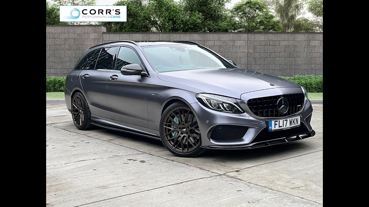 2017 MERCEDES-BENZ C-CLASS 3.0 C43 V6 AMG Premium Plus Estate 5dr Petrol GTronic+ 4MATIC Euro6 367ps
