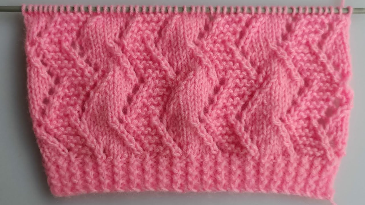 New knitting design/pattern #1593 for cardigan, sweater, jacket, frock ||in hindi||