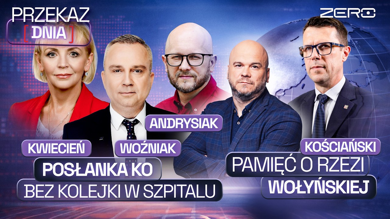 PRZEKAZ DNIA: GDAŃSK BEZ ZEŁENSKIEGO, POSŁANKA KO BEZ KOLEJKI W SZPITALU