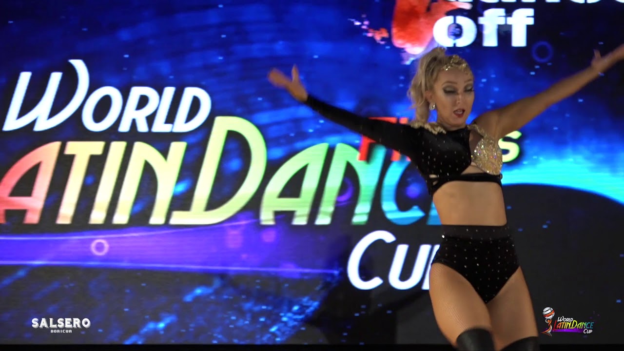 Kristi Hall, Australia, Bachata Soloist Lady Pro, Final, WLDC 2018