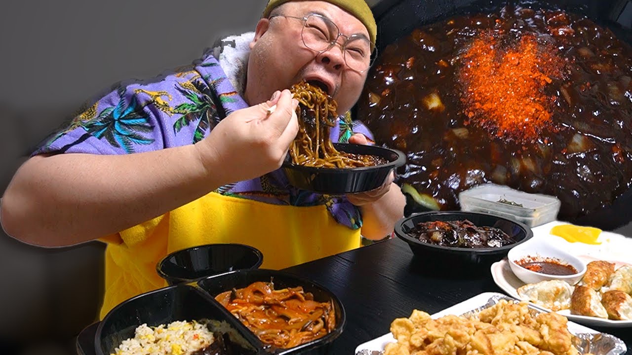 짜장면 한입에 한접시씩 사라진다~! 중식 먹방│Chinese Food Mukbang Eatingshow