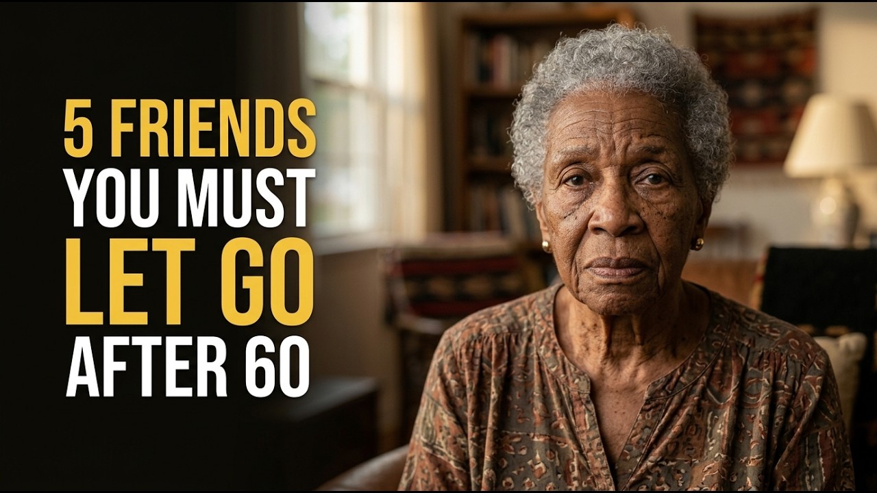5 Friends You Must Let Go of After 60 (Before They Drain You Completely)