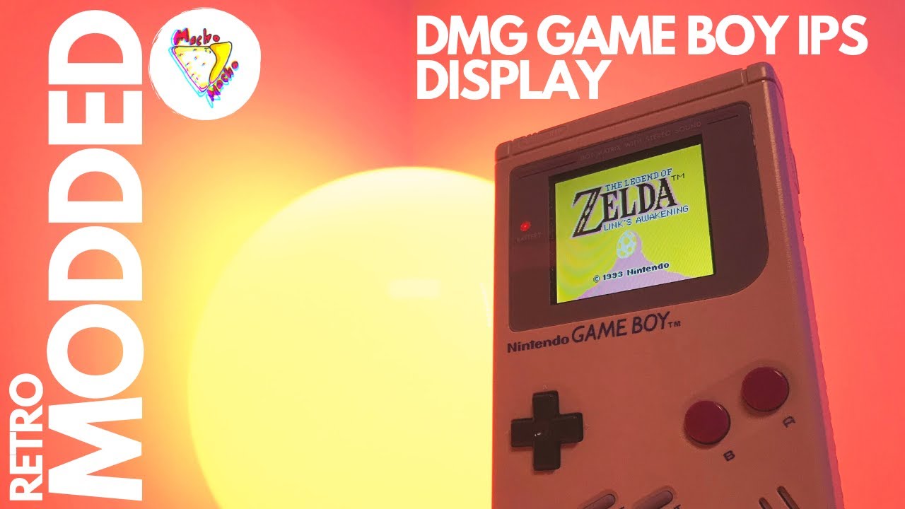 BEST BACKLIGHT KIT FOR THE GAMEBOY DMG | RIPS IPS V2 Kit | Retro Renew