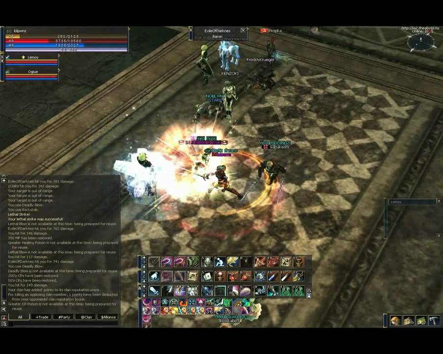 Lineage 2 The abyss PvP x300 Adventure PVP
