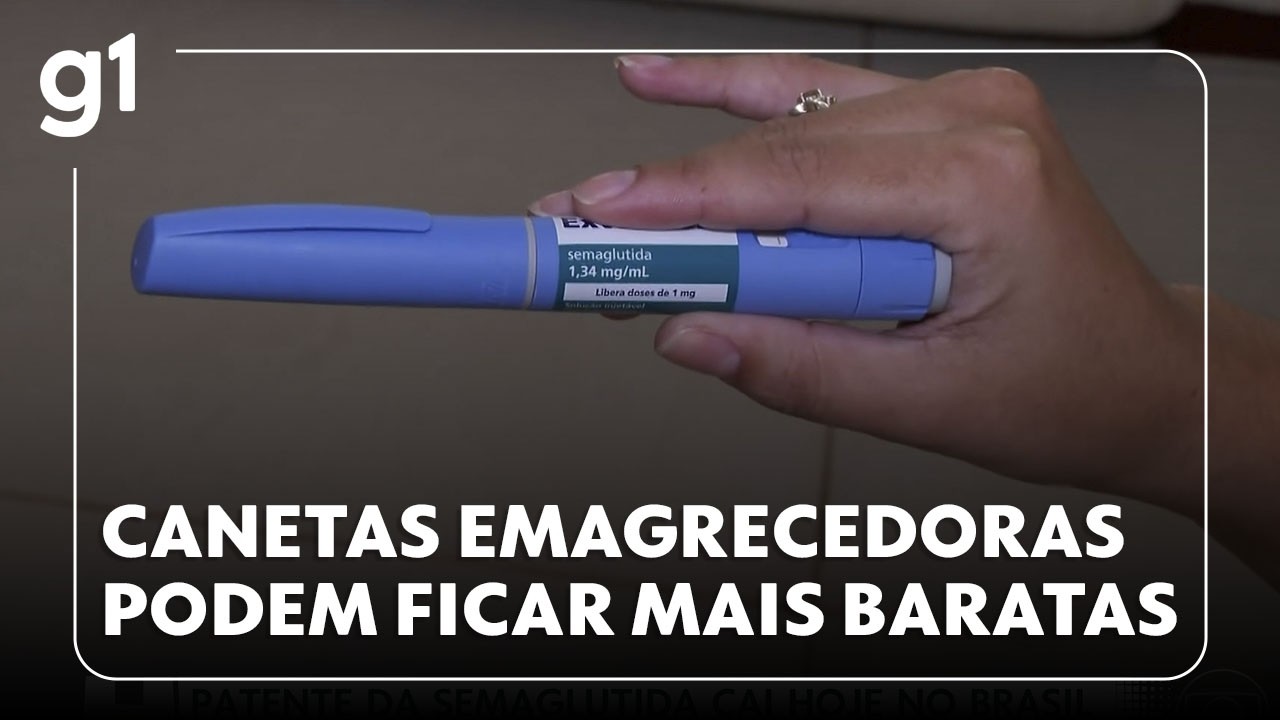 Jornal Hoje: Com queda de patente, canetas emagrecedoras podem ficar mais baratas pa&iacute;s