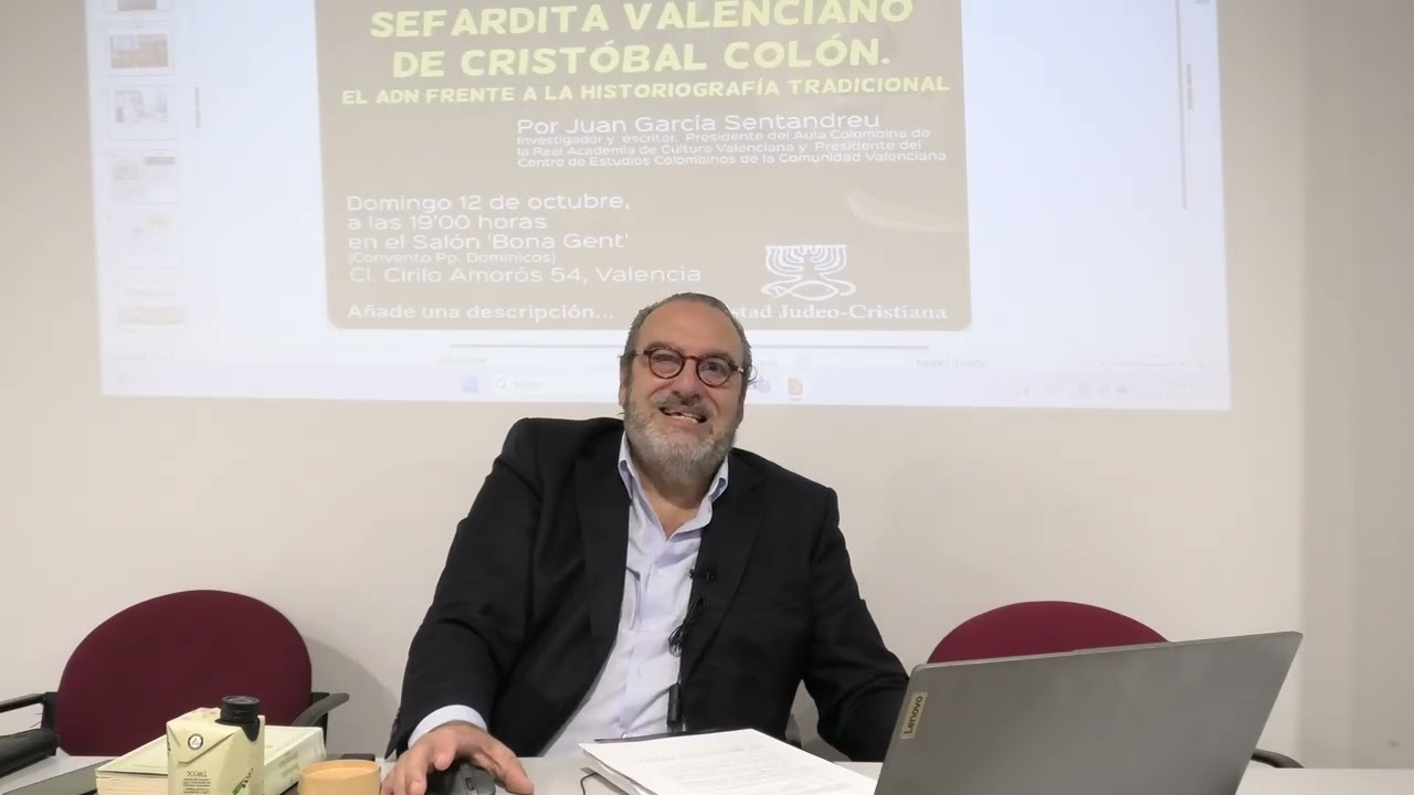 «El origen sefardita valenciano de Cristóbal Colón. El ADN frente a la historiografía tradicional»