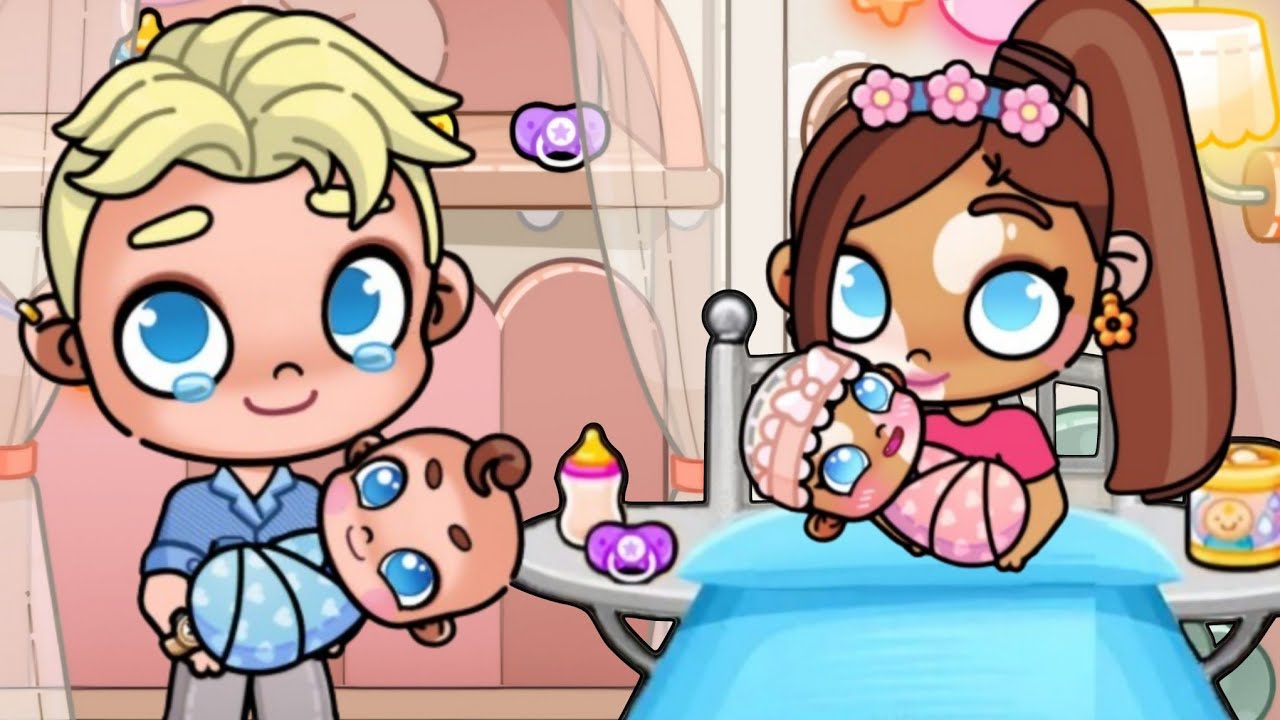 Sophia gave birth to twins👶❤️Ballerina's Love Story🩷🩵Pt 2❤️Avatar World Love Story ❤️