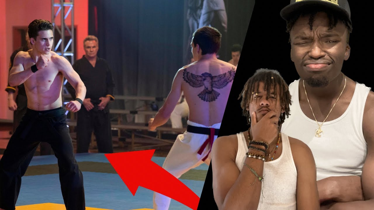 Cobra Kai 2FOR1 | Robby Keene Vs Hawk Final Fight Part 1 & 2 **REACTION**