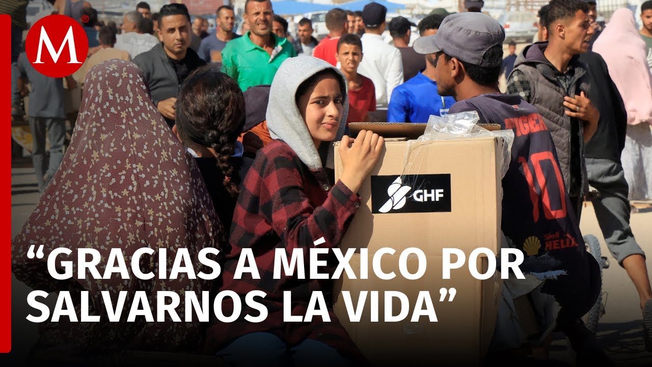 Éxodo palestino en Gaza preocupa a ONU y México se prepara para recibir refugiados
