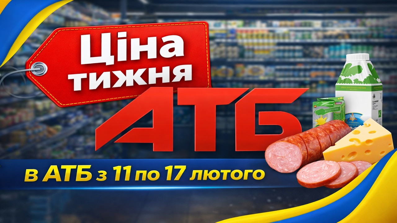 🔥 ЗНИЖКИ ТИЖНЯ в АТБ | Найвигідніші ціни 11–17 лютого