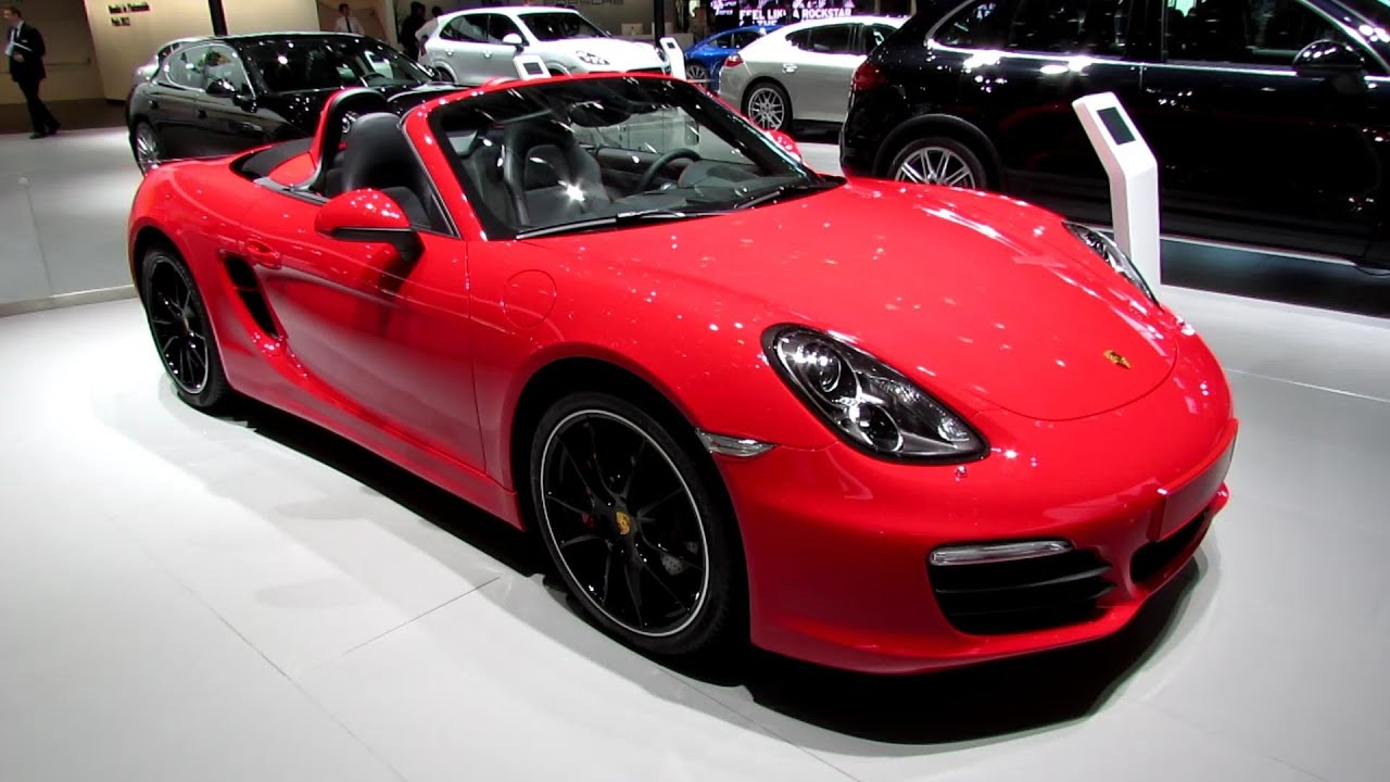 2013 Porsche Boxter S - Exterior Interior Walkaround - 2012 Paris Auto Show