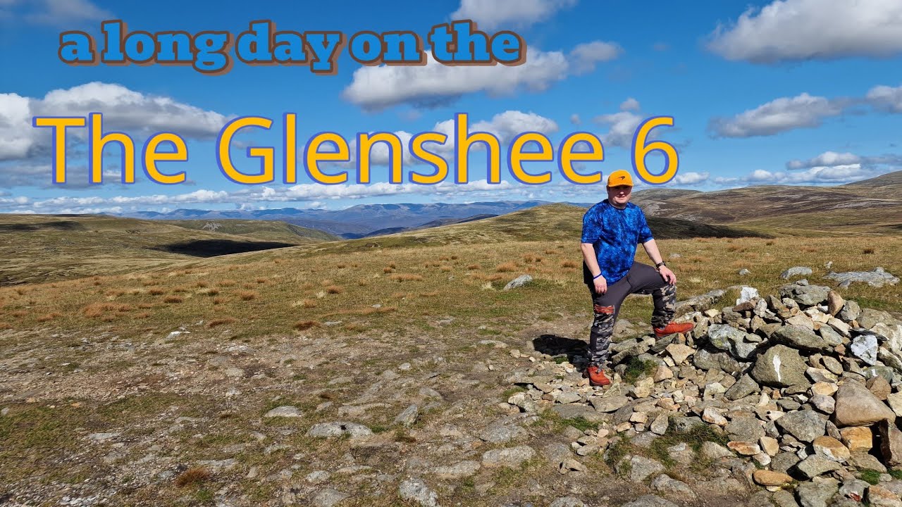 Glenshee 6. A long day. -munros no 25,26,27,28,29 & 30. Glas Maol circuit + 2.