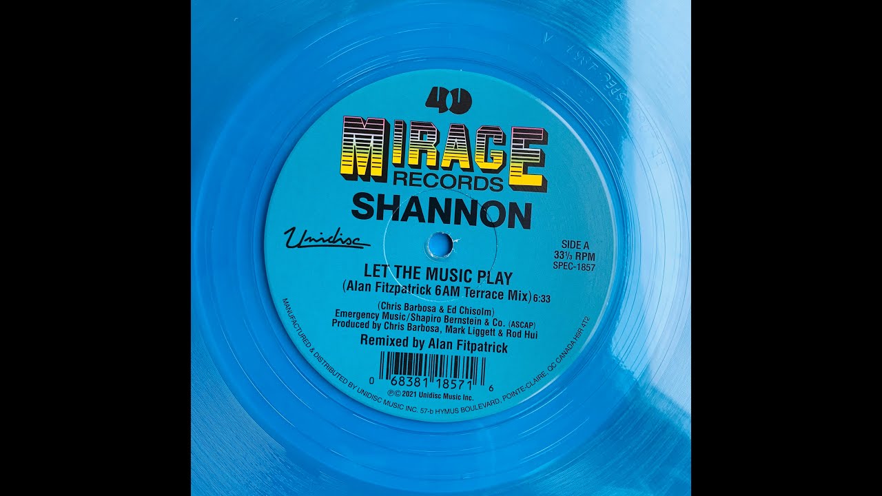 SHANNON - LET THE MUSIC PLAY [ALAN FITZPATRICK 6AM TERRACE MIX]