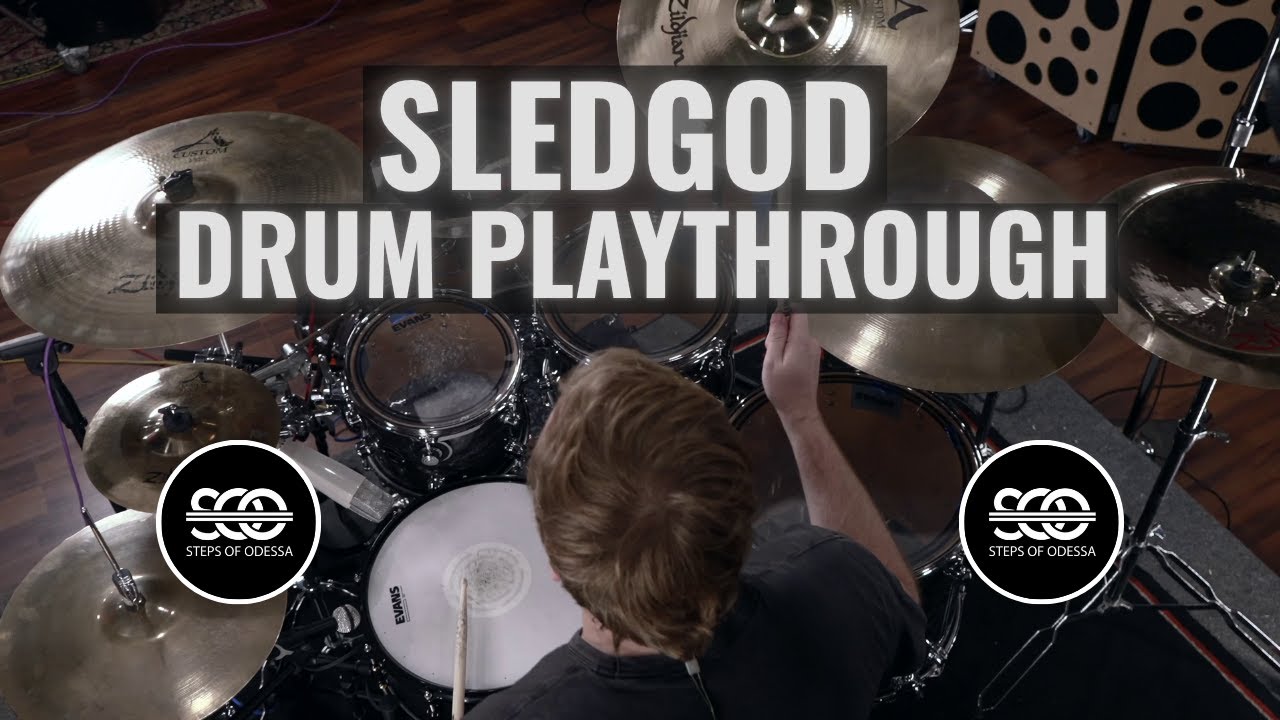 Sledgod Drum Playthrough - Matt Wassum - Steps Of Odessa