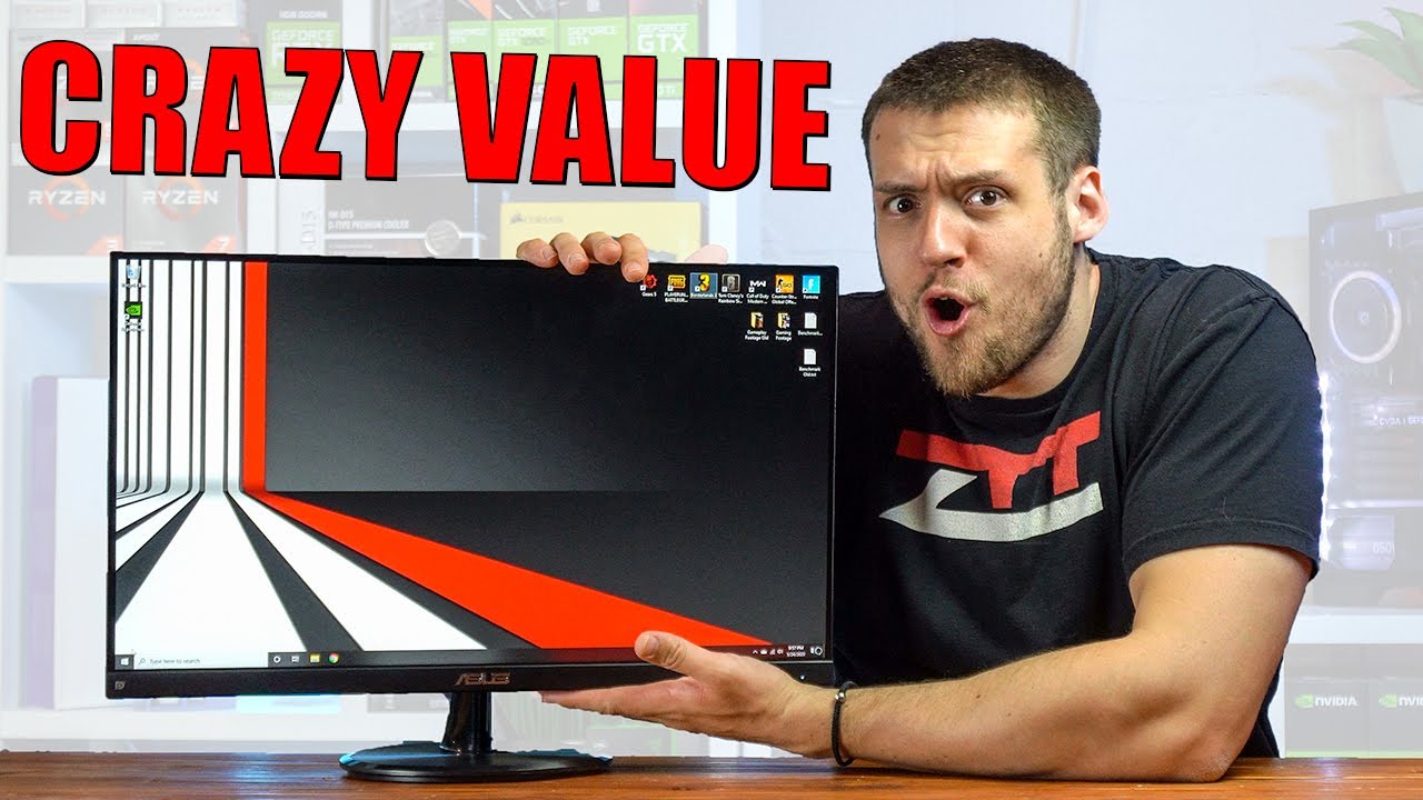 The BEST 144Hz Gaming Monitor Under $200 in 2020! | ASUS VP249QGR Review