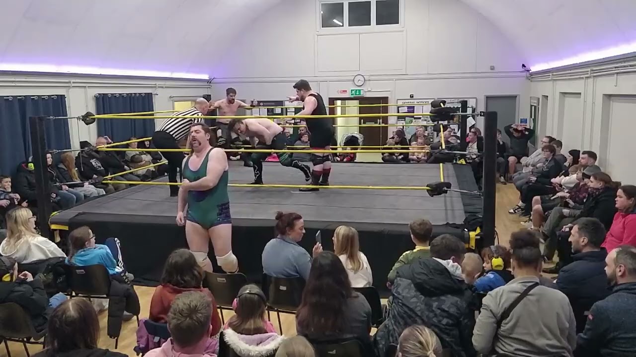 Krimson vs Wyld vs Fel vs Attilus: House of Pain Wrestling Sawley 17/1/26