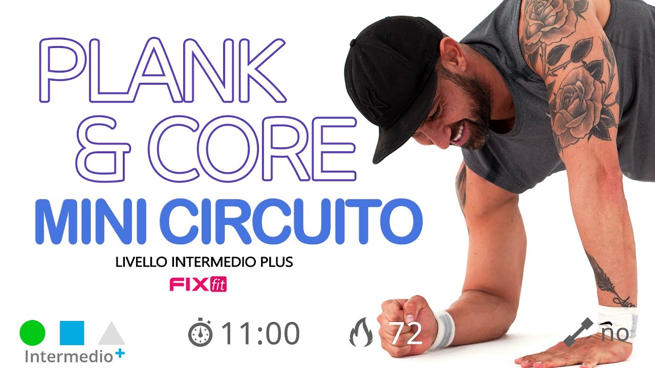 Plank e Core Stability! Allenamento Veloce per Tonificare la Pancia