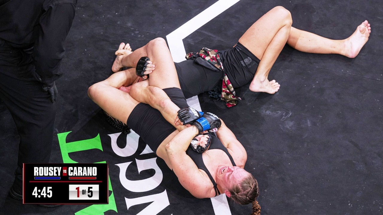 Ronda Rousey vs Gina Carano FULL FIGHT HIGHLIGHTS