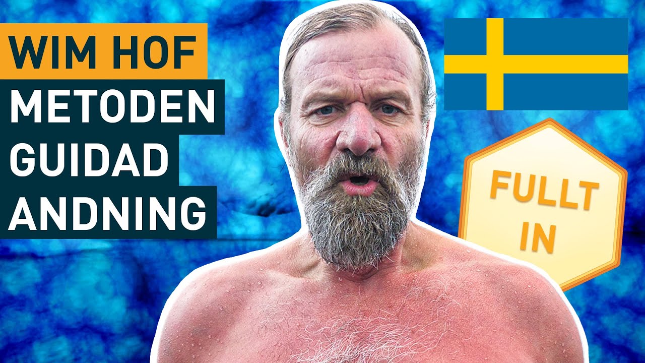 Wim Hof-Metoden Guidad Andning f&ouml;r Nyb&ouml;rjare (3 Rundor med l&auml;gre tempo)