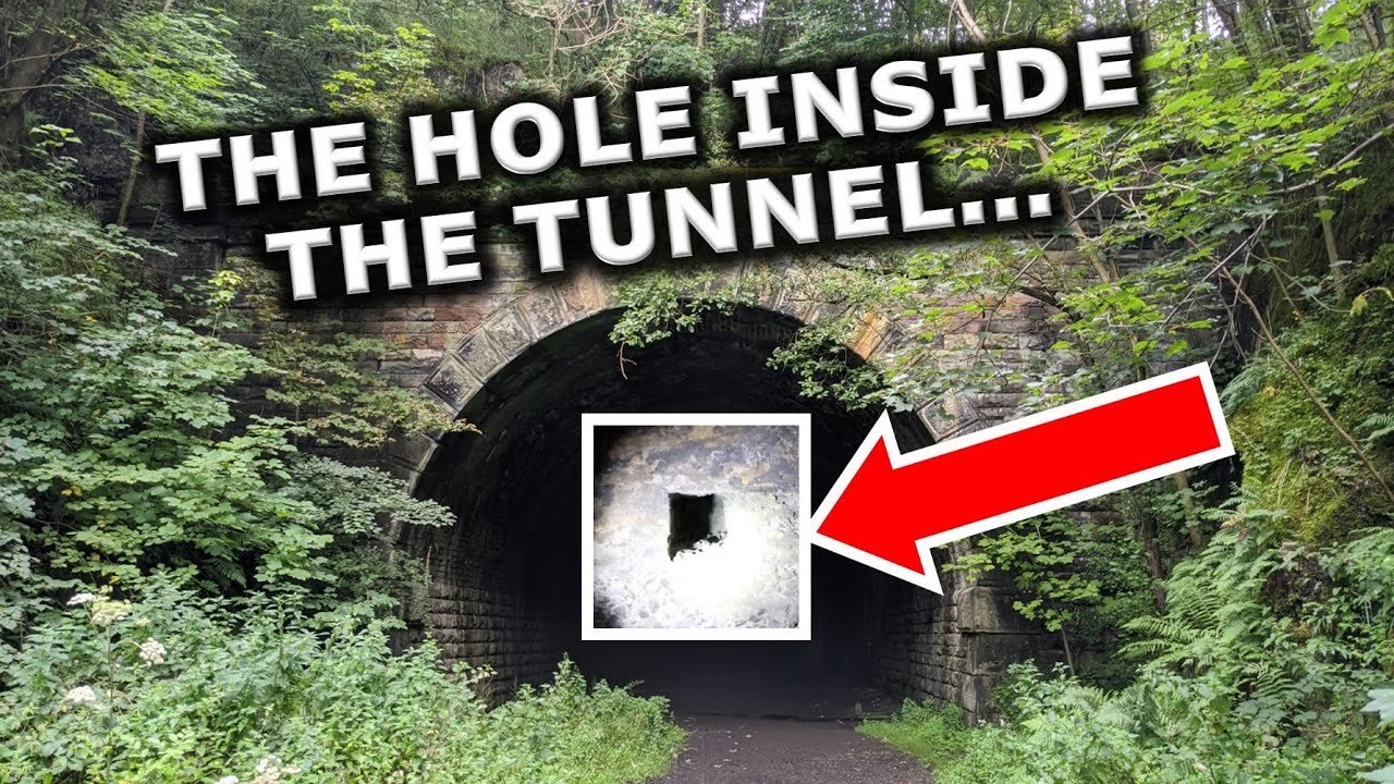 Walking The Glenfarg Tunnels of Scotland.