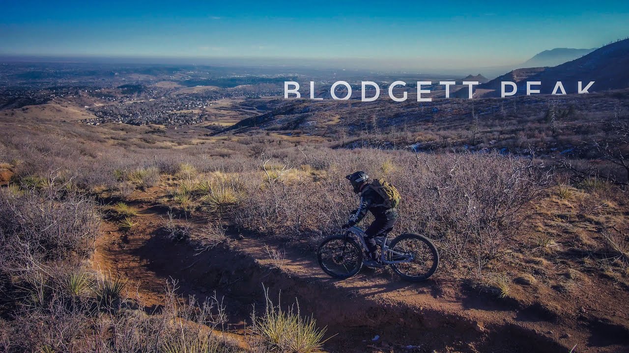 Fast and Flowy Downhill Trail | FENCELINE | Blodgett Peak Open Space | Colorado Mountain Biking