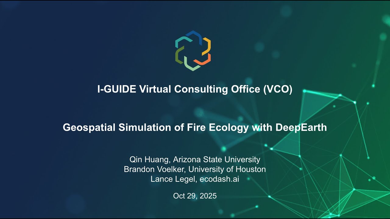 Geospatial Simulation of Fire Ecology with DeepEarth