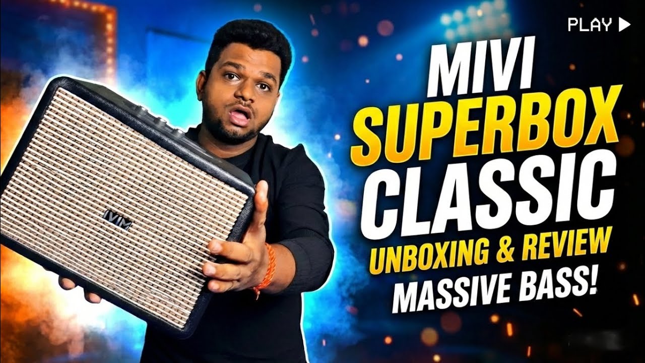 120W BEAST? Mivi Superbox Classic Unboxing & Review! 🤯 | Retro Look Modern Output | @gtwankit