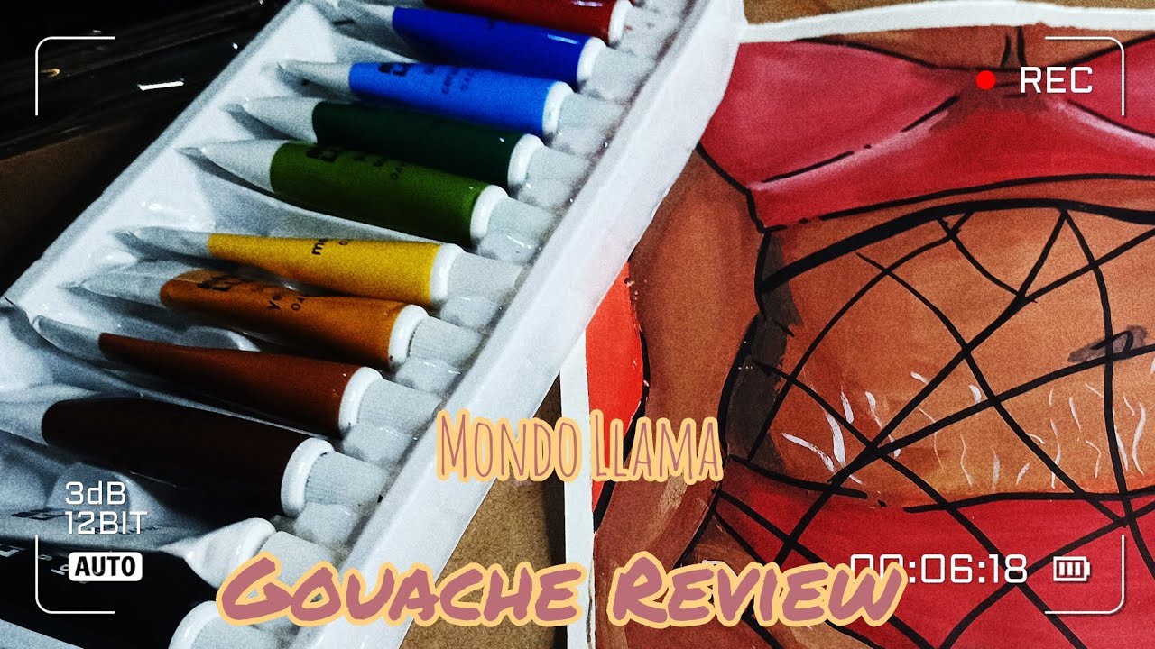 Mondo Llama Gouache Review ✌🏾 🎨