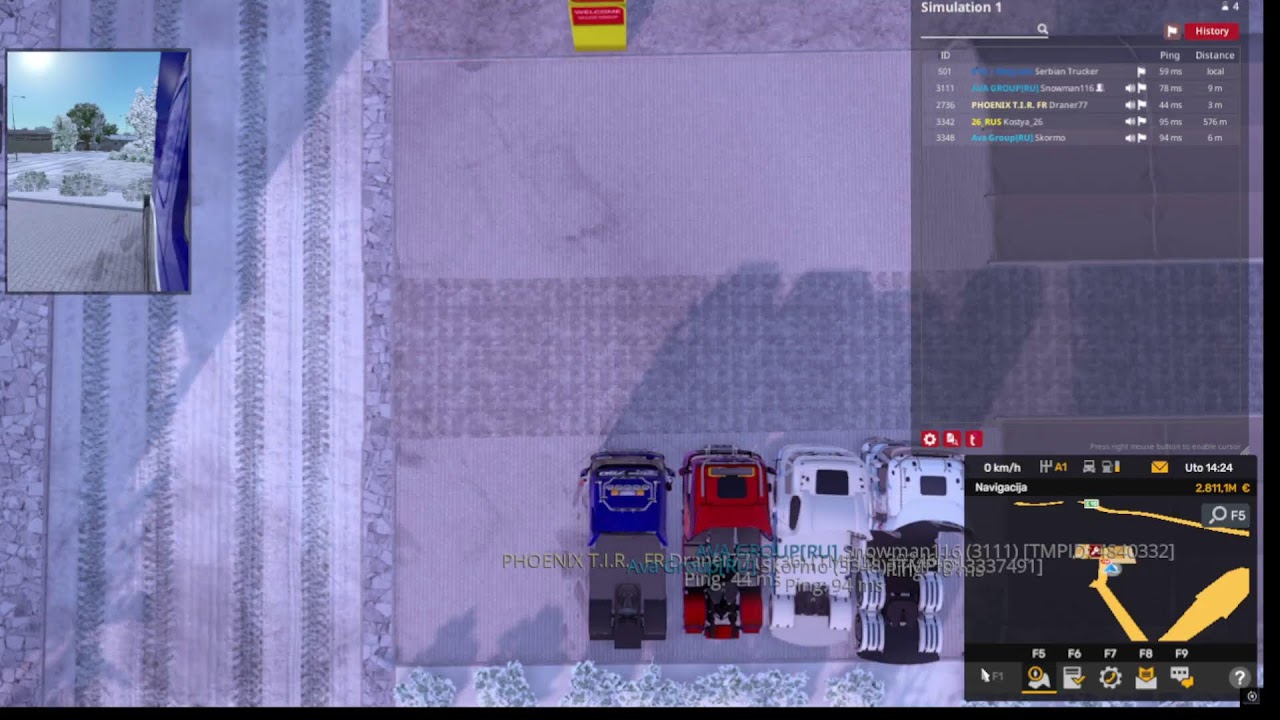 First convoy of AVA GROUP