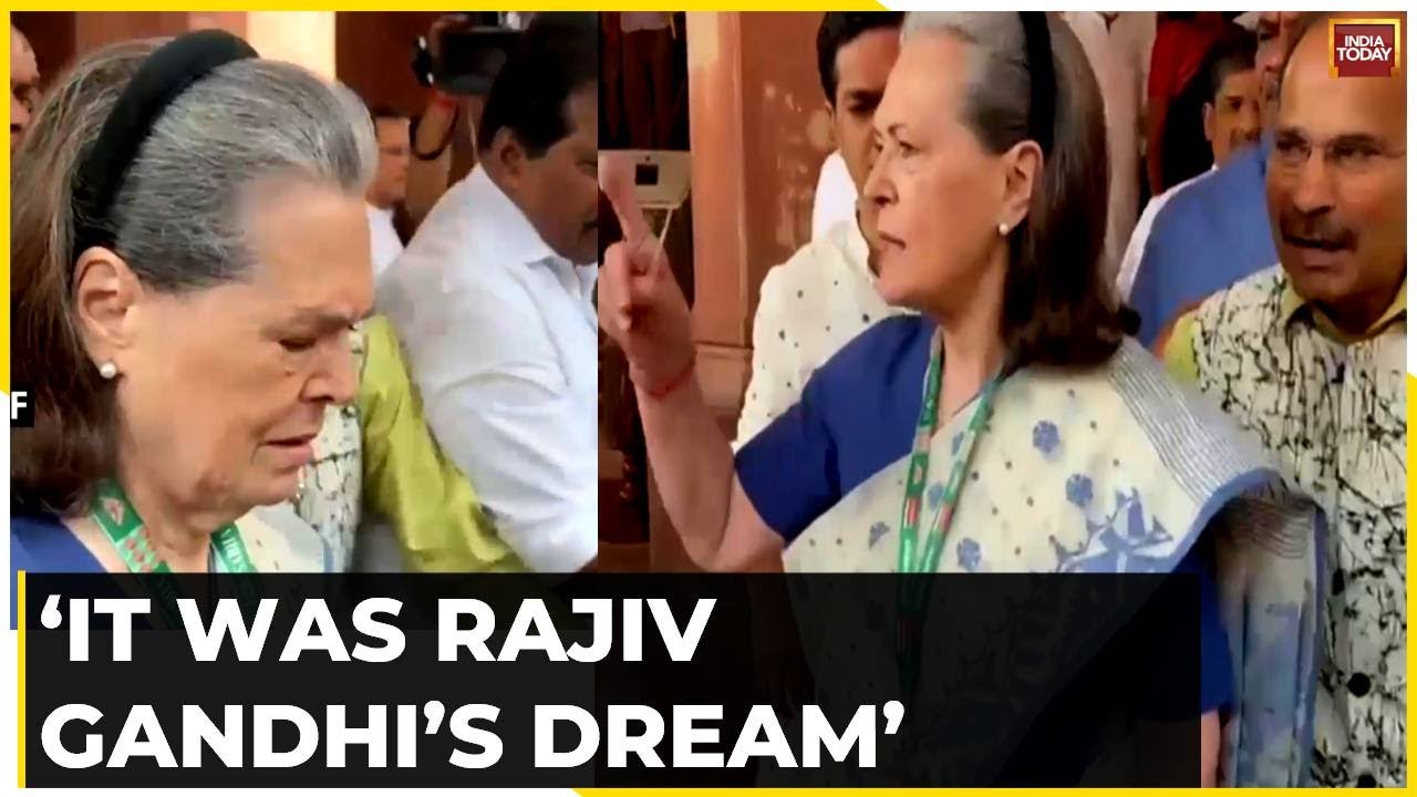 &lsquo;Women&rsquo;s Reservation Bill Was Brought By My Partner Rajiv Gandhi&rsquo;, Says Sonia Gandhi