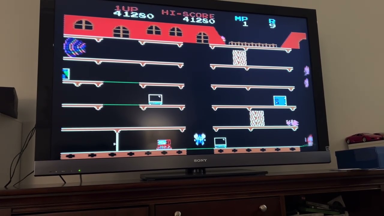 NES Mappy 64,790 