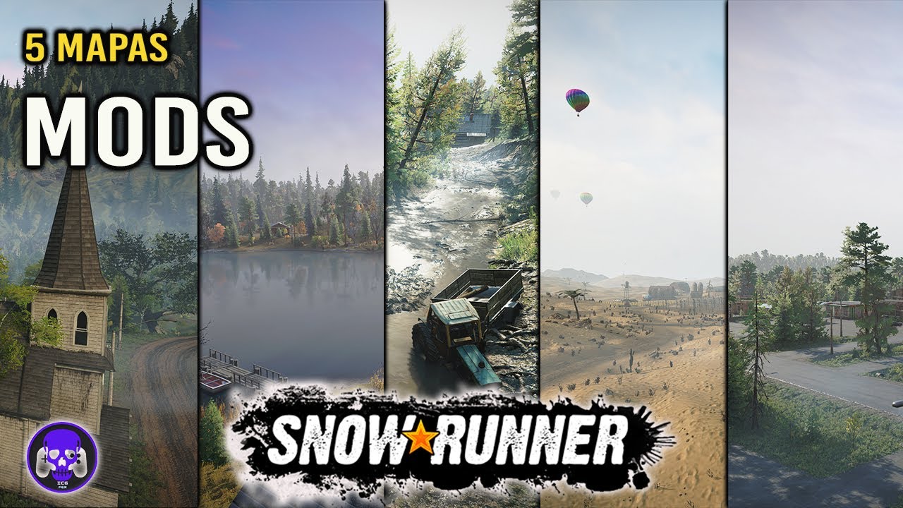 The best SNOWRUNNER mod maps in 2023