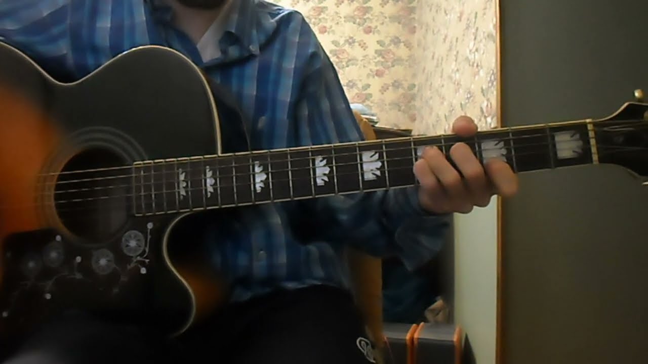 Por Probar El Vino Y El Agua Salada - La Maquina De Hacer Pájaros (Guitar Cover)