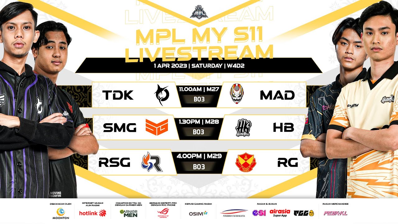 [ENG] MPL MY Season 11 Regular Season Week 4 Day 2