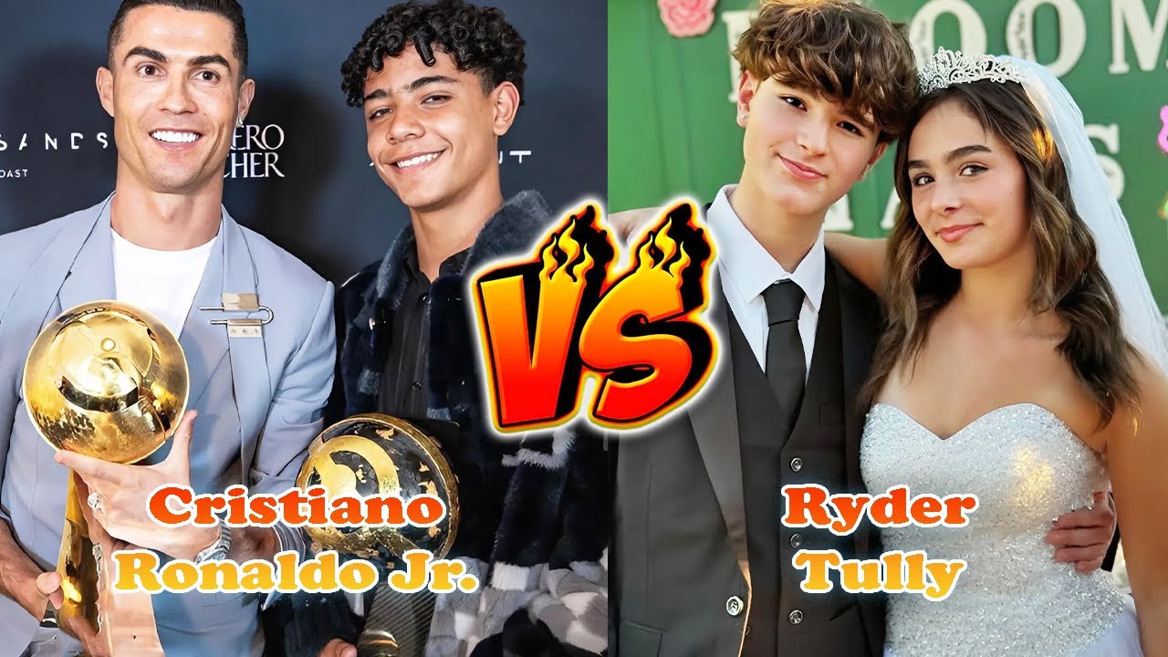 Cristiano Ronaldo Jr. (Cr7's son) VS Ryder Tully (ROCK SQUAD) Transformation 👑 From Baby To 2025