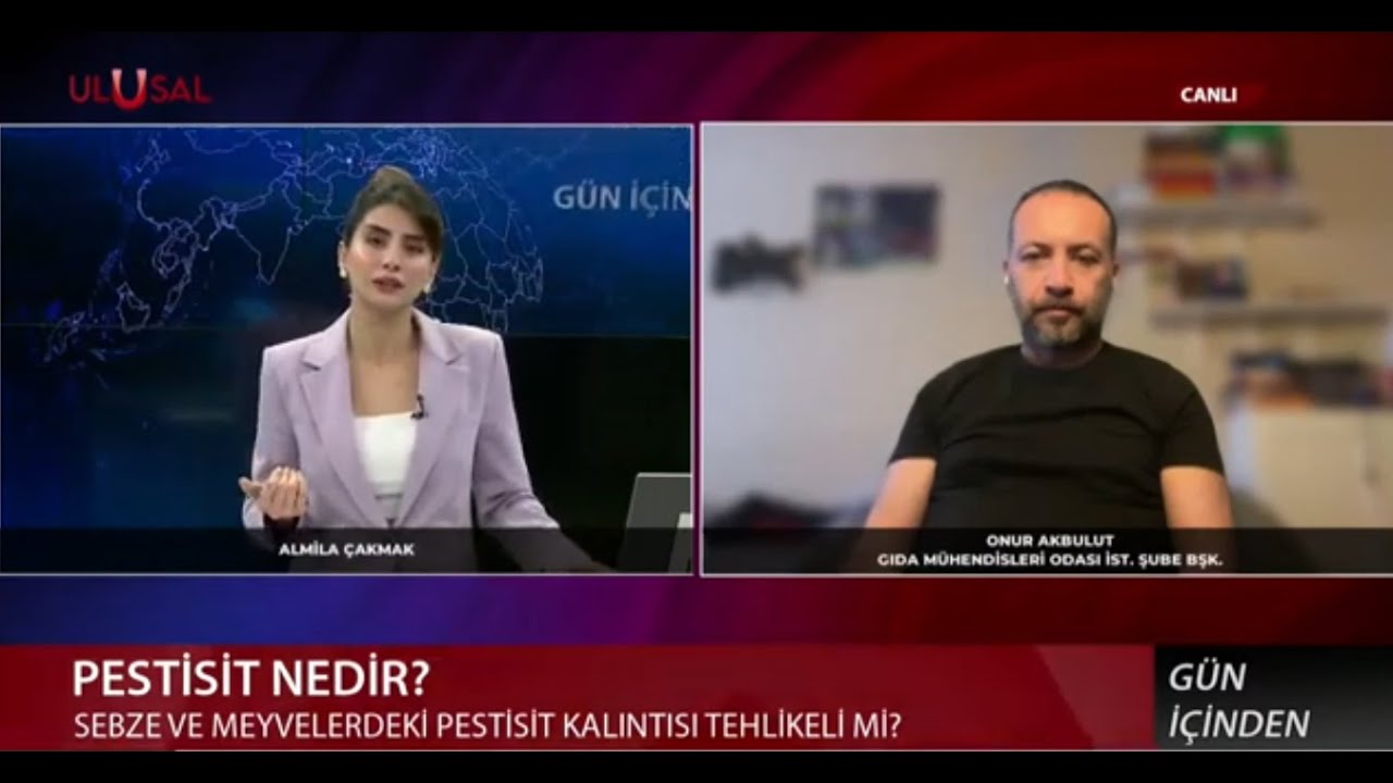 YK Başkanımız Onur AKBULUT,  Ulusal TV Kanalında "Gün İçinden" programında Açıklamalarda Bulundu.